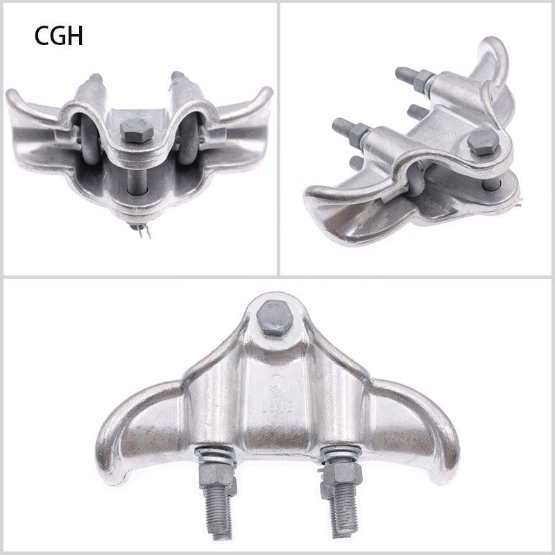 Opschortingsklemmen voor Tweelingjumper conductor electric power fittings-Hoogspanning