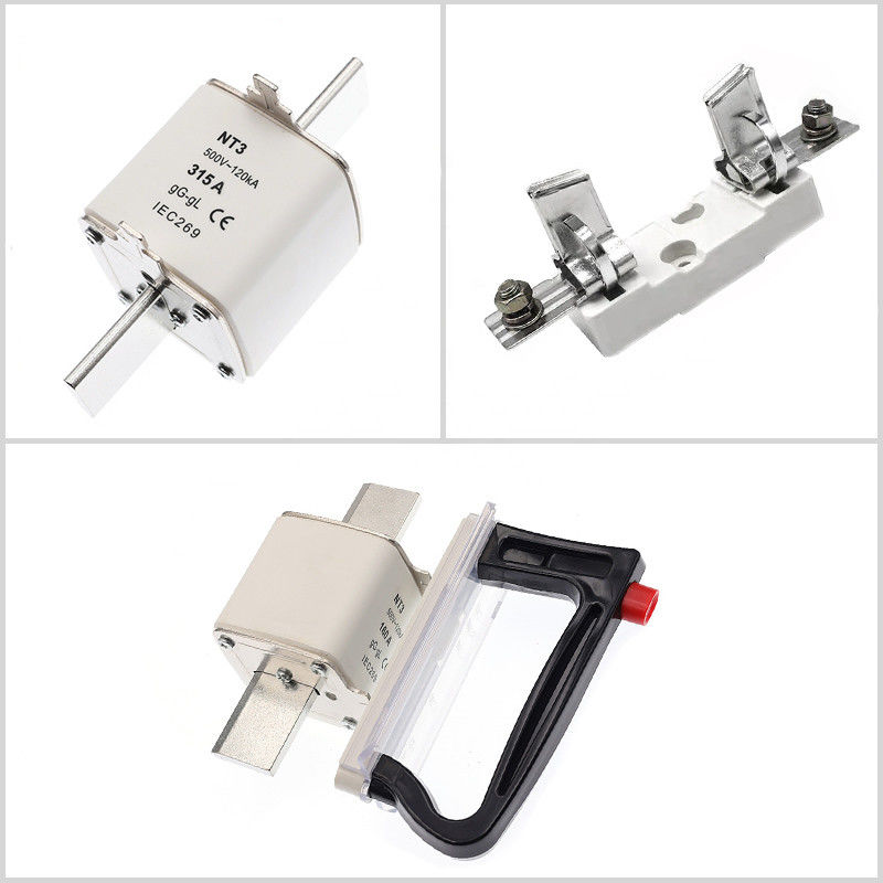 H.R.C Series Low Voltage-Trekker van de Zekerings de Ceramische Basis