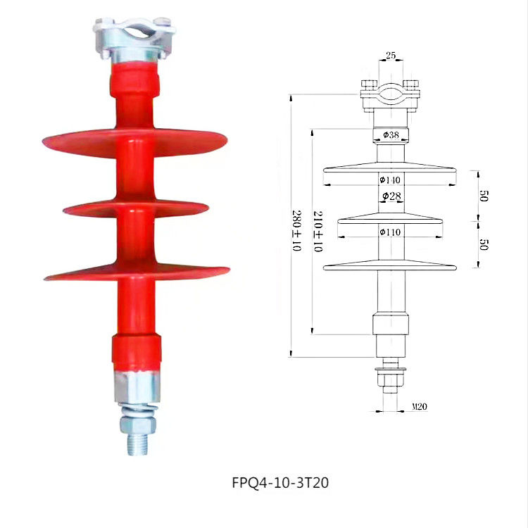 FPQ-Reeks Samengestelde Isolatie Pin Type High Voltage