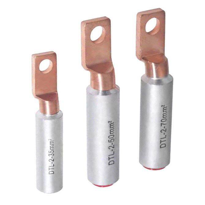 Gesmeed Bimetaal de Kabelkoper van Golfplaatpin type terminal lugs ferrules