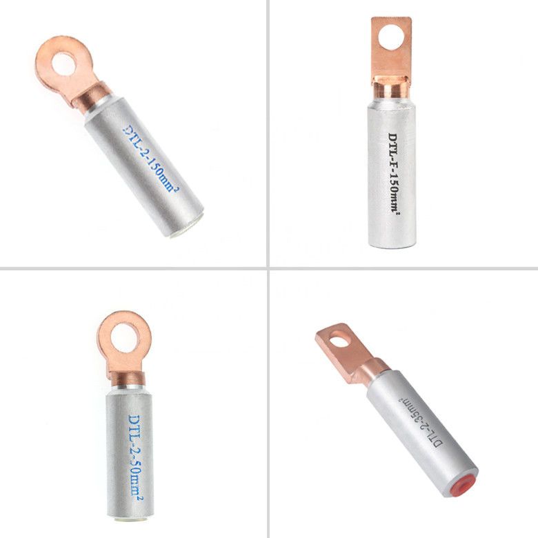 Gesmeed Bimetaal de Kabelkoper van Golfplaatpin type terminal lugs ferrules