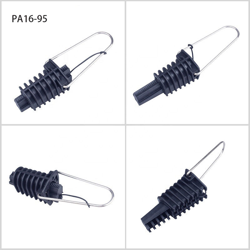 De plastic Lucht van de de Klemvezel van de Lijnimpasse Optische Verankerende Spanning