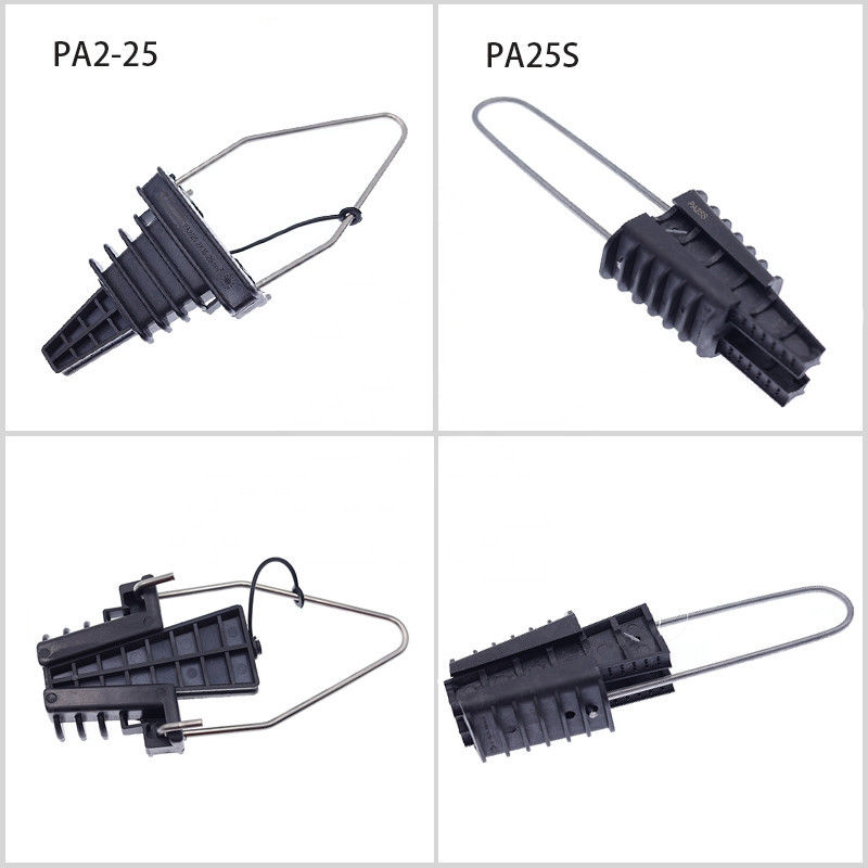De plastic Lucht van de de Klemvezel van de Lijnimpasse Optische Verankerende Spanning