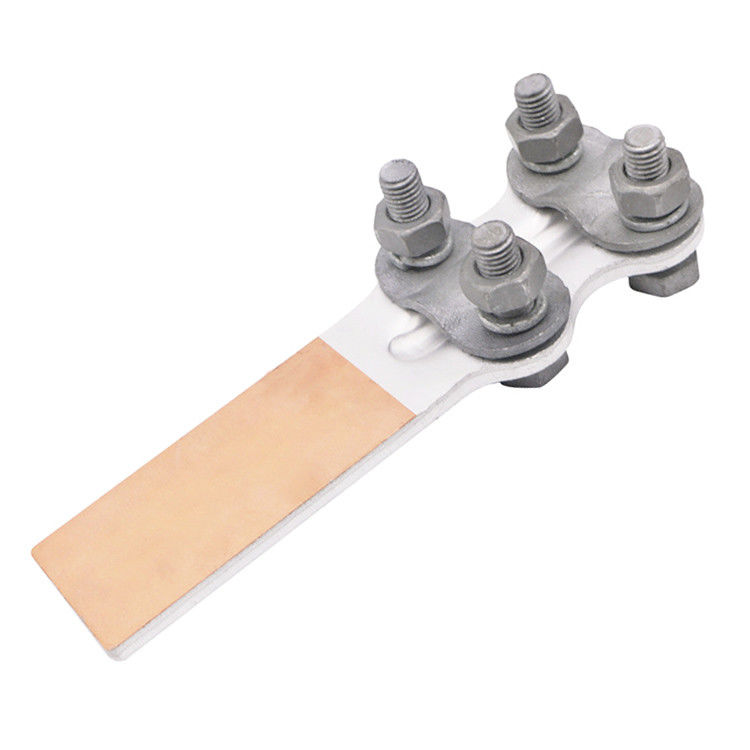 Eind het Aluminiumovergang van Clamp Bolt Copper van de Kabelleider