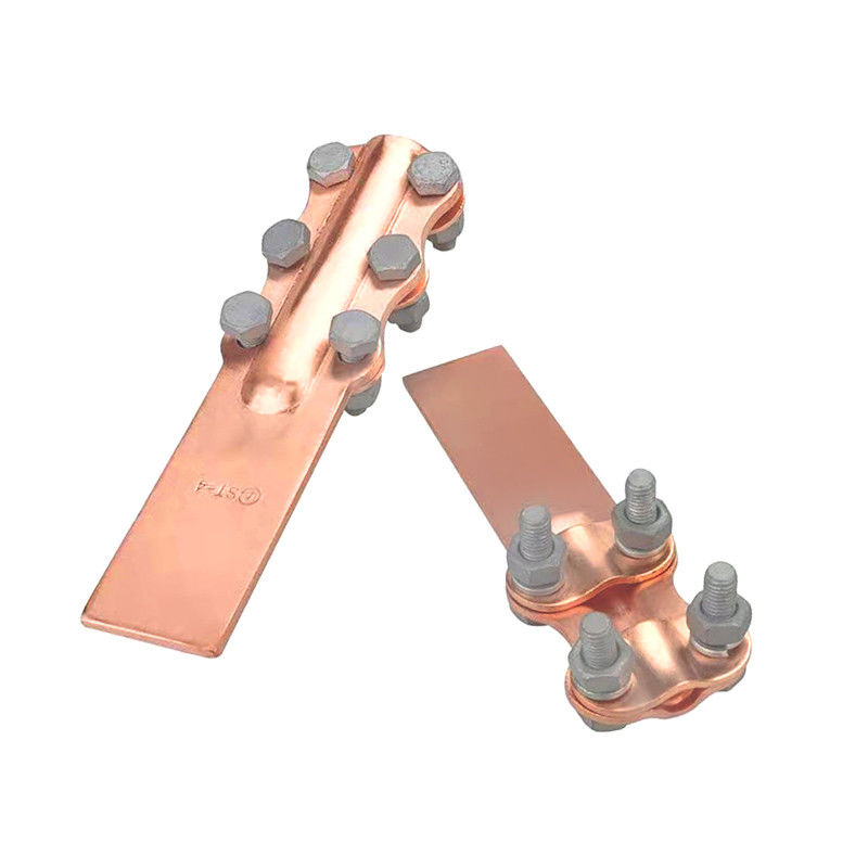 Eind het Aluminiumovergang van Clamp Bolt Copper van de Kabelleider